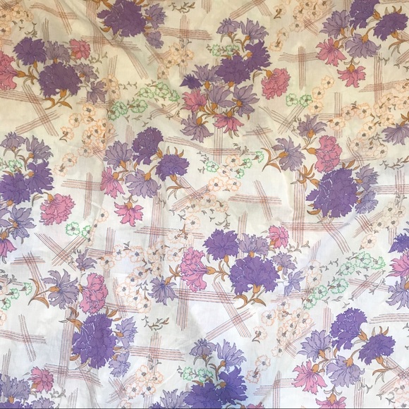 70s Vintage Floral Twin Duvet Cover - Picture 1 of 4